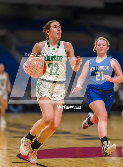 Thumbnail 3 in Newcastle vs. Westbrook (UIL 1A Basketball Semifinal) photogallery.