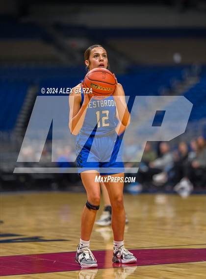 Thumbnail 1 in Newcastle vs. Westbrook (UIL 1A Basketball Semifinal) photogallery.
