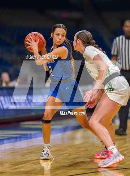 Thumbnail 1 in Newcastle vs. Westbrook (UIL 1A Basketball Semifinal) photogallery.