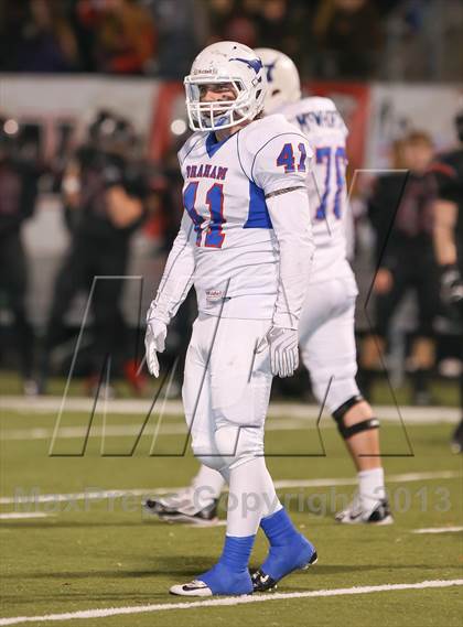 Thumbnail 3 in Graham vs Argyle (UIL 3A D2 Semifinal) photogallery.