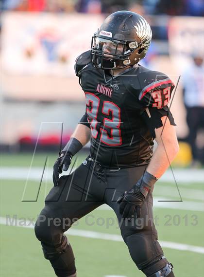 Thumbnail 3 in Graham vs Argyle (UIL 3A D2 Semifinal) photogallery.