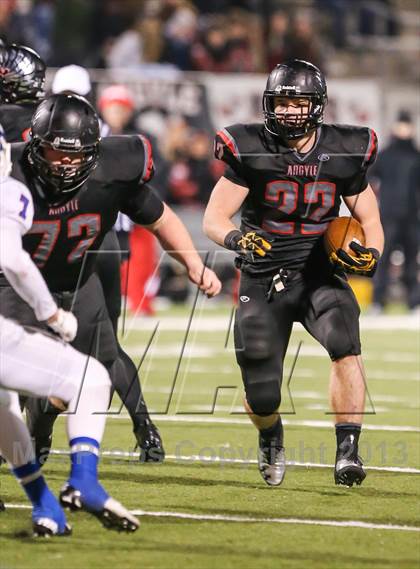 Thumbnail 3 in Graham vs Argyle (UIL 3A D2 Semifinal) photogallery.