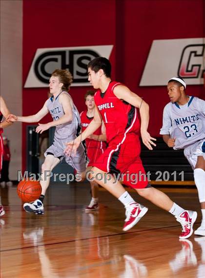 Thumbnail 2 in Nimitz vs Coppell (CFB Invitational) photogallery.