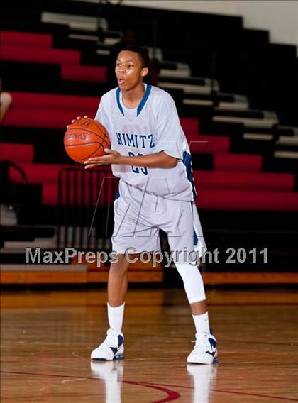 Thumbnail 1 in Nimitz vs Coppell (CFB Invitational) photogallery.