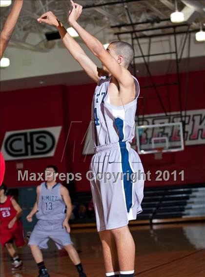 Thumbnail 1 in Nimitz vs Coppell (CFB Invitational) photogallery.