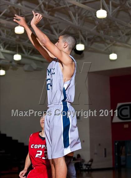 Thumbnail 3 in Nimitz vs Coppell (CFB Invitational) photogallery.