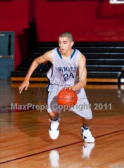 Thumbnail 3 in Nimitz vs Coppell (CFB Invitational) photogallery.