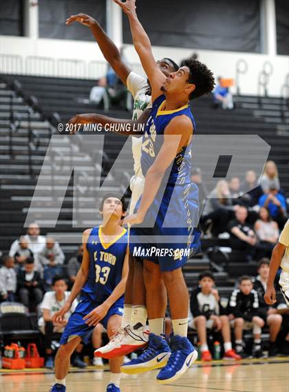 Thumbnail 1 in El Toro vs. Orangewood Academy (Godinez Tournament) photogallery.