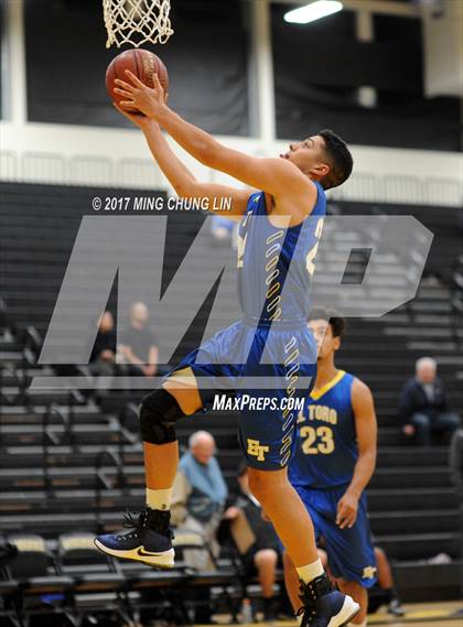 Thumbnail 1 in El Toro vs. Orangewood Academy (Godinez Tournament) photogallery.