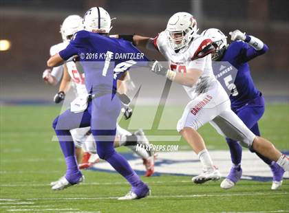 Thumbnail 3 in Farmersville vs. Pottsboro (UIL 3A Division 1 Region 2 Semifinal) photogallery.