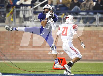 Thumbnail 1 in Farmersville vs. Pottsboro (UIL 3A Division 1 Region 2 Semifinal) photogallery.