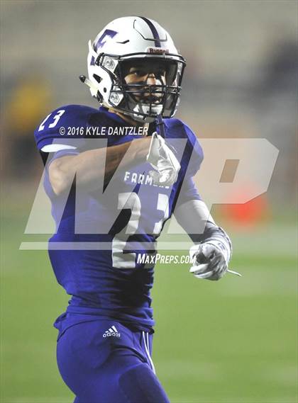Thumbnail 2 in Farmersville vs. Pottsboro (UIL 3A Division 1 Region 2 Semifinal) photogallery.