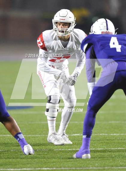 Thumbnail 3 in Farmersville vs. Pottsboro (UIL 3A Division 1 Region 2 Semifinal) photogallery.