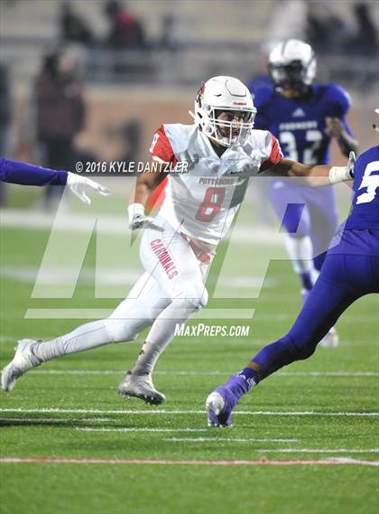 Thumbnail 1 in Farmersville vs. Pottsboro (UIL 3A Division 1 Region 2 Semifinal) photogallery.