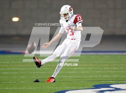 Thumbnail 1 in Farmersville vs. Pottsboro (UIL 3A Division 1 Region 2 Semifinal) photogallery.