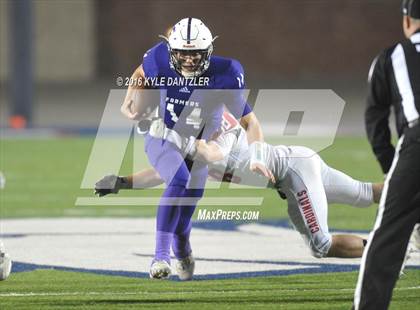 Thumbnail 3 in Farmersville vs. Pottsboro (UIL 3A Division 1 Region 2 Semifinal) photogallery.