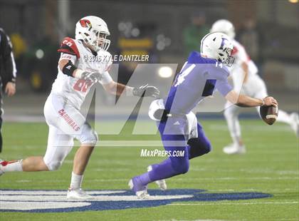 Thumbnail 1 in Farmersville vs. Pottsboro (UIL 3A Division 1 Region 2 Semifinal) photogallery.