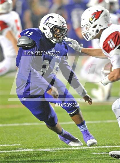 Thumbnail 2 in Farmersville vs. Pottsboro (UIL 3A Division 1 Region 2 Semifinal) photogallery.