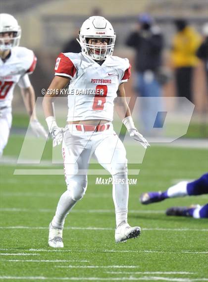 Thumbnail 3 in Farmersville vs. Pottsboro (UIL 3A Division 1 Region 2 Semifinal) photogallery.