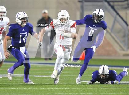 Thumbnail 1 in Farmersville vs. Pottsboro (UIL 3A Division 1 Region 2 Semifinal) photogallery.
