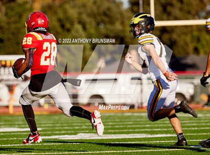 Thumbnail 2 in Del Oro @ Jesuit (CIF SJS D2 Playoff) photogallery.