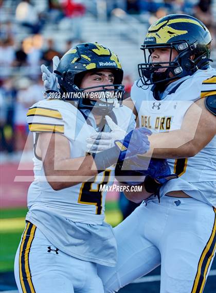Thumbnail 3 in Del Oro @ Jesuit (CIF SJS D2 Playoff) photogallery.