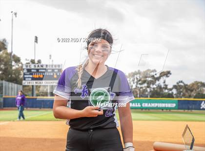 Thumbnail 2 in Foothills Christian vs. Fallbrook (CIF SDS Division 5 Finals) photogallery.