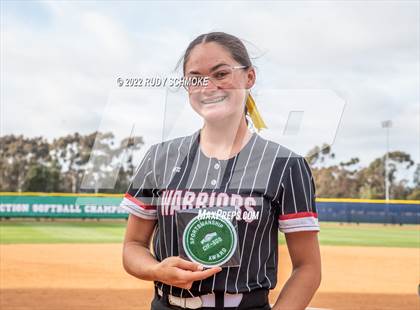 Thumbnail 3 in Foothills Christian vs. Fallbrook (CIF SDS Division 5 Finals) photogallery.