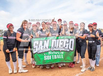 Thumbnail 3 in Foothills Christian vs. Fallbrook (CIF SDS Division 5 Finals) photogallery.