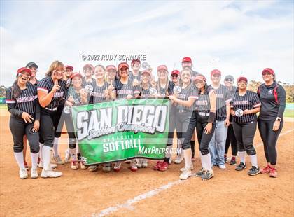 Thumbnail 1 in Foothills Christian vs. Fallbrook (CIF SDS Division 5 Finals) photogallery.