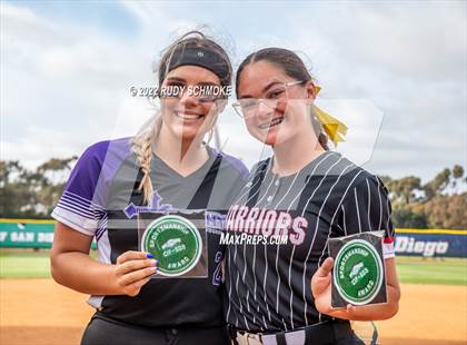 Thumbnail 2 in Foothills Christian vs. Fallbrook (CIF SDS Division 5 Finals) photogallery.