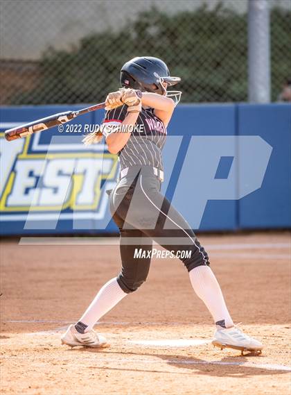 Thumbnail 3 in Foothills Christian vs. Fallbrook (CIF SDS Division 5 Finals) photogallery.