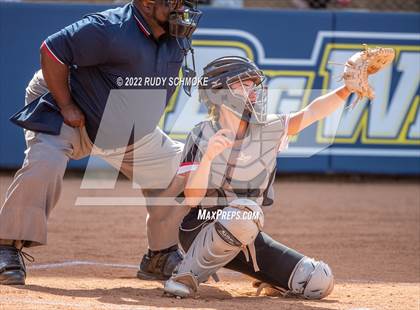 Thumbnail 2 in Foothills Christian vs. Fallbrook (CIF SDS Division 5 Finals) photogallery.
