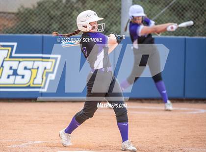 Thumbnail 2 in Foothills Christian vs. Fallbrook (CIF SDS Division 5 Finals) photogallery.