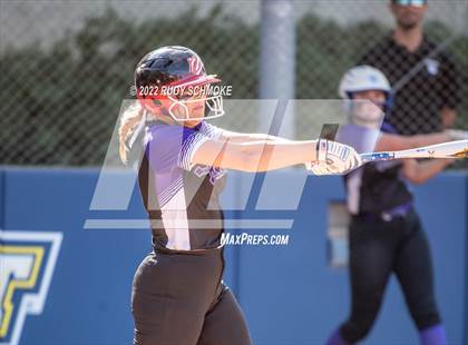 Thumbnail 2 in Foothills Christian vs. Fallbrook (CIF SDS Division 5 Finals) photogallery.