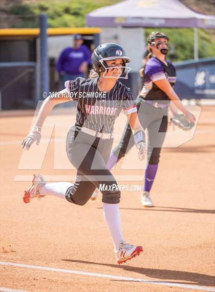Thumbnail 2 in Foothills Christian vs. Fallbrook (CIF SDS Division 5 Finals) photogallery.