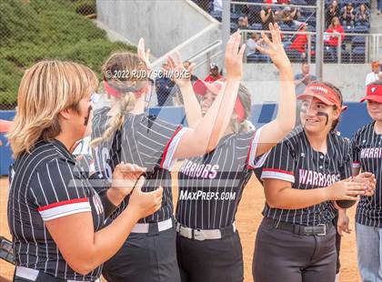 Thumbnail 3 in Foothills Christian vs. Fallbrook (CIF SDS Division 5 Finals) photogallery.