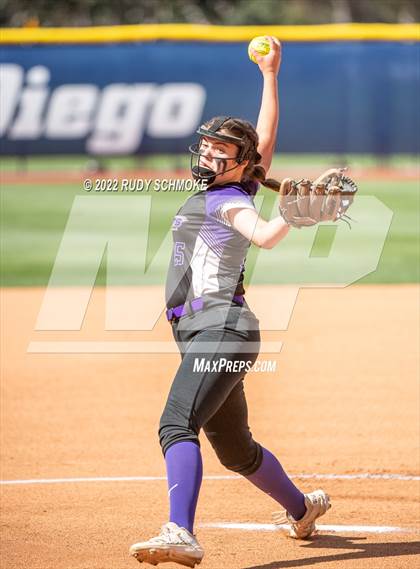 Thumbnail 3 in Foothills Christian vs. Fallbrook (CIF SDS Division 5 Finals) photogallery.