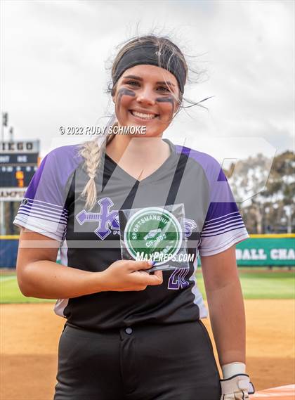 Thumbnail 1 in Foothills Christian vs. Fallbrook (CIF SDS Division 5 Finals) photogallery.