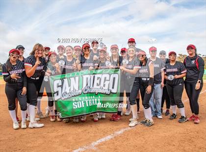 Thumbnail 2 in Foothills Christian vs. Fallbrook (CIF SDS Division 5 Finals) photogallery.