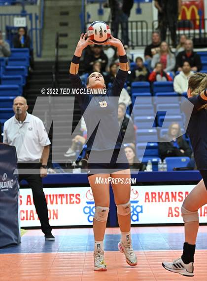 Thumbnail 1 in Brookland vs Shiloh Christian (AAA 4A State Final) photogallery.