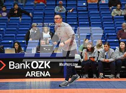 Thumbnail 1 in Brookland vs Shiloh Christian (AAA 4A State Final) photogallery.