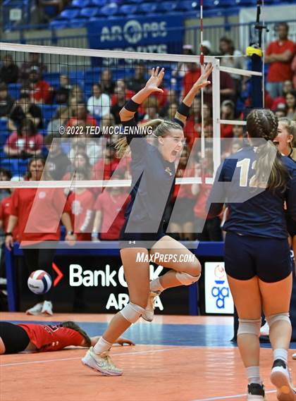 Thumbnail 3 in Brookland vs Shiloh Christian (AAA 4A State Final) photogallery.