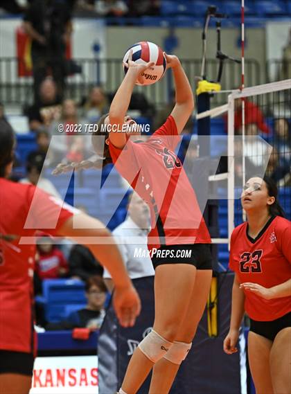 Thumbnail 2 in Brookland vs Shiloh Christian (AAA 4A State Final) photogallery.