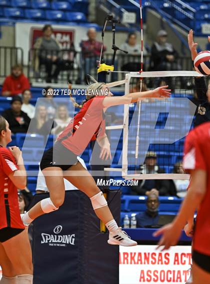 Thumbnail 1 in Brookland vs Shiloh Christian (AAA 4A State Final) photogallery.