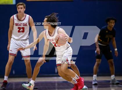 Thumbnail 3 in Rancho Christian @ Great Oak (CIF SS D1 Playoffs) photogallery.