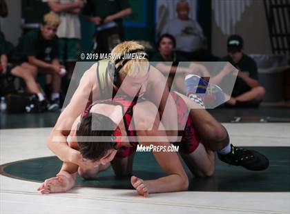 Thumbnail 2 in CIF Tournament Division 4 Duals Team photogallery.