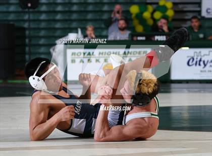 Thumbnail 2 in CIF Tournament Division 4 Duals Team photogallery.