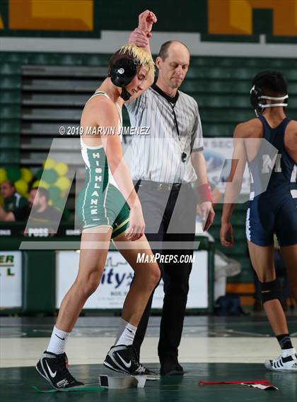 Thumbnail 2 in CIF Tournament Division 4 Duals Team photogallery.