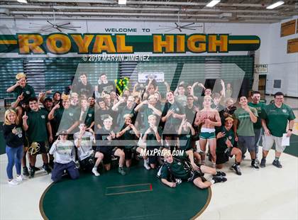 Thumbnail 2 in CIF Tournament Division 4 Duals Team photogallery.
